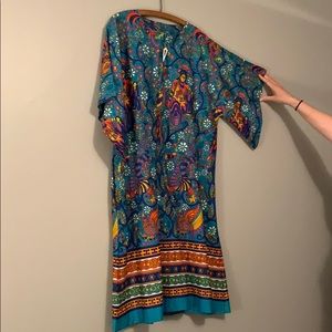 Vintage 60s-70s kimono dress